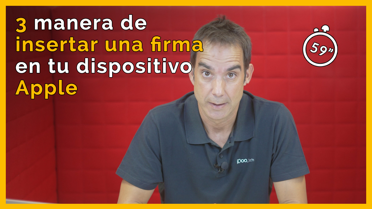 3 manera de insertar una firma en tu dispositivo apple ipad mac iphone