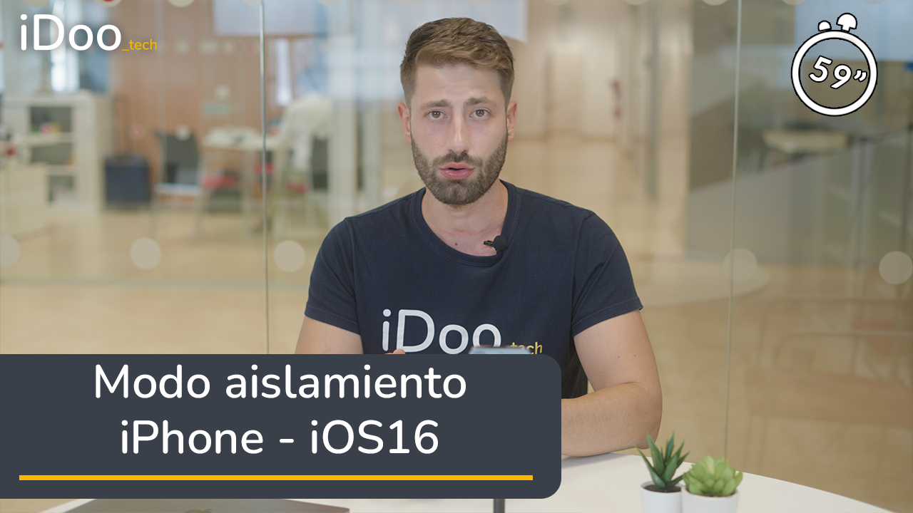 Modo Aislamiento iPhone con iOS16 