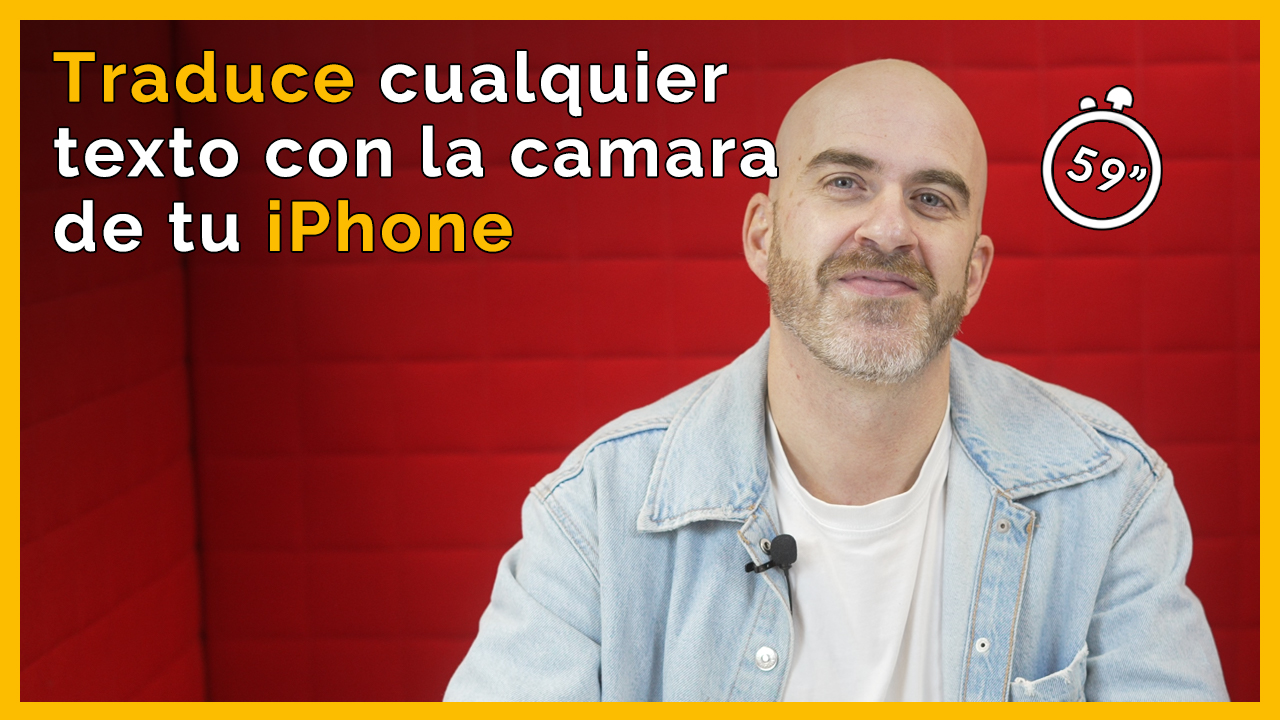 Traducir con la camara del iPhone un documento en otro idioma