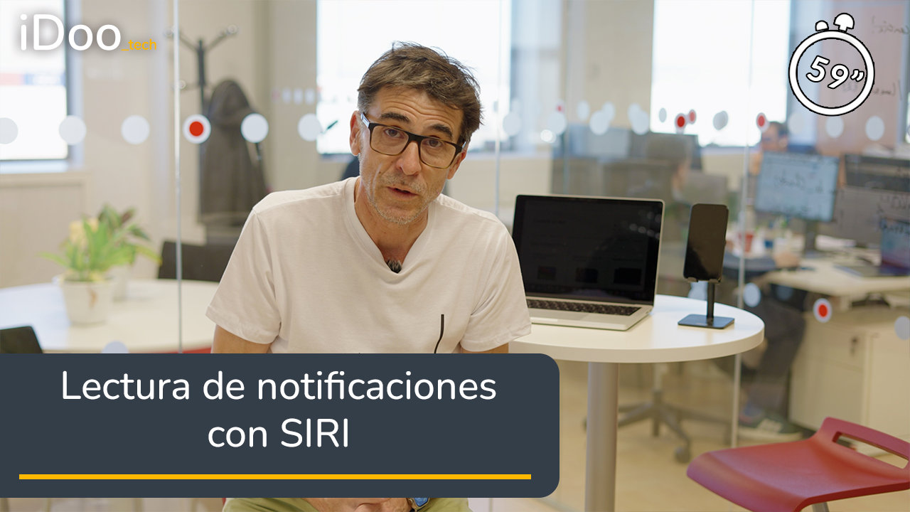 Lectura de notificaciones con SIRI