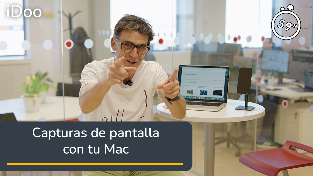 Capturas de pantalla con tu Mac