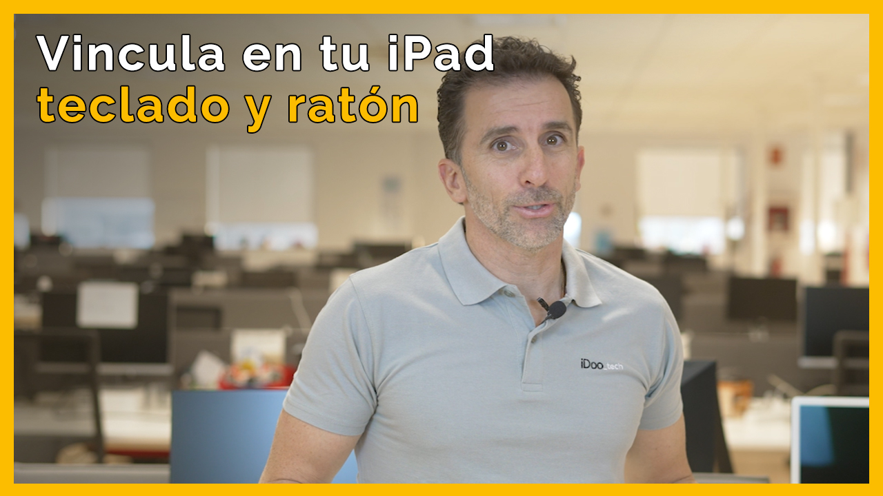 Vincular teclado y ratón al iPad 