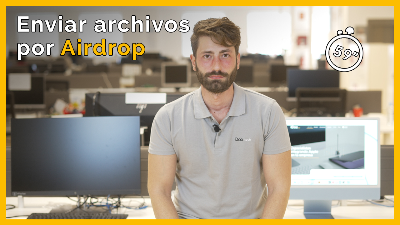 ¿Cómo pasar cualquier tipo de archivo por Airdrop?