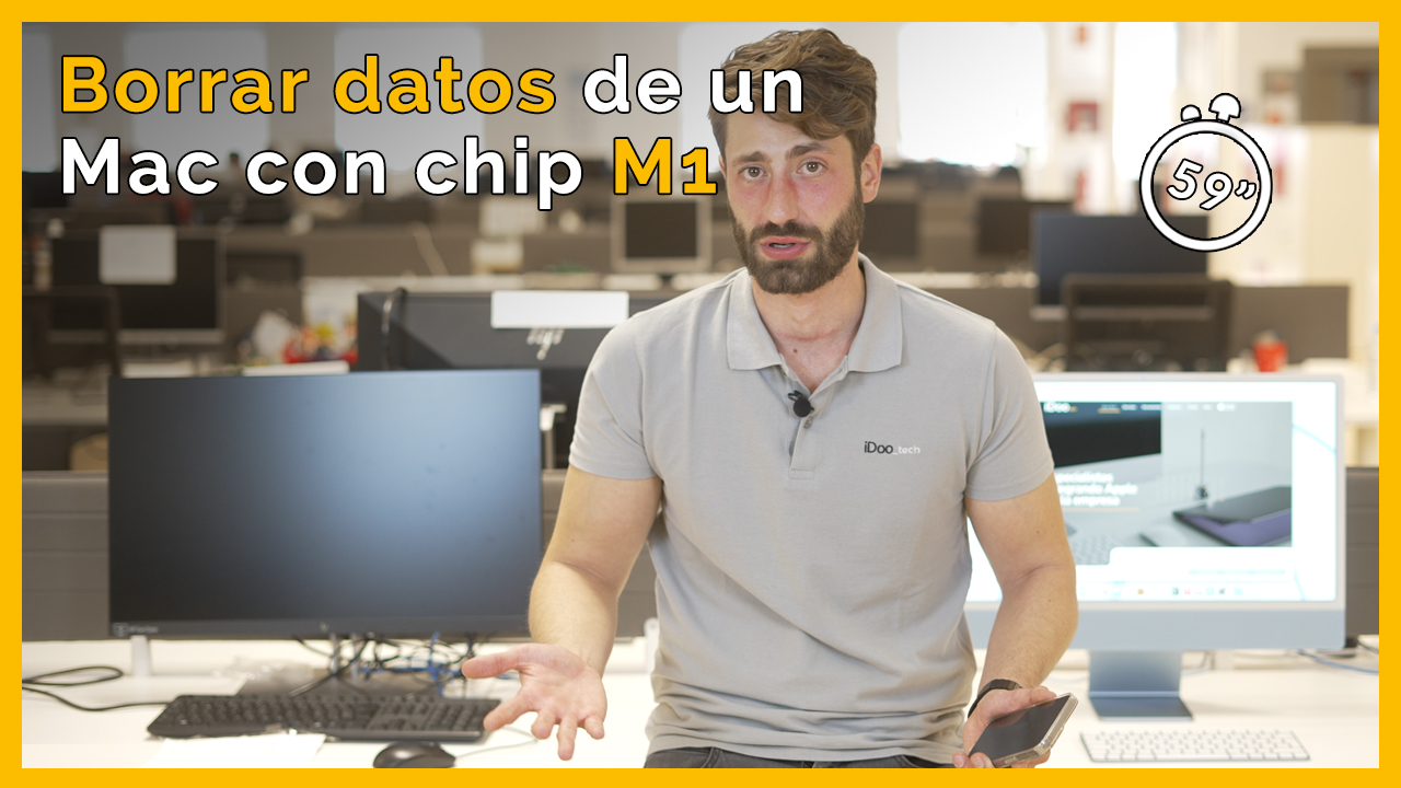 ¿Cómo borrar los datos de un Mac con Chip M1?