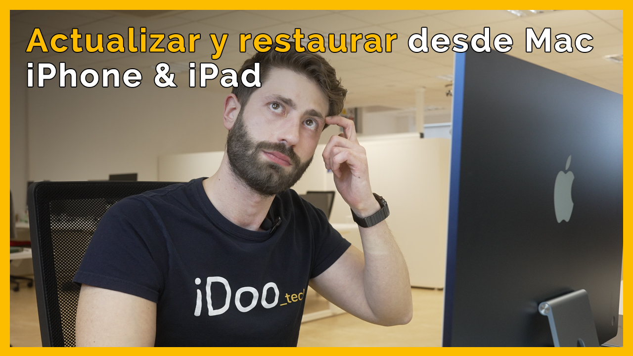 ¿Cómo actualizar y restaurar iPhone &amp; iPad desde el Mac?