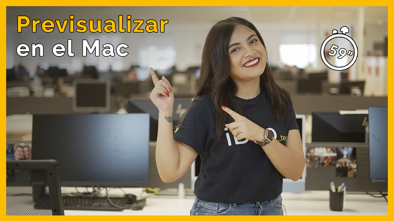 Previsualizar archivos con mac