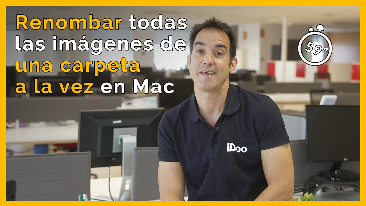 Renombrar imagenes y fotos de una carpeta a la vez en tu Mac